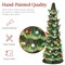 Best Choice Products Set of 3 XL Pre-Lit Hand-Painted Ceramic Tabletop Christmas Trees